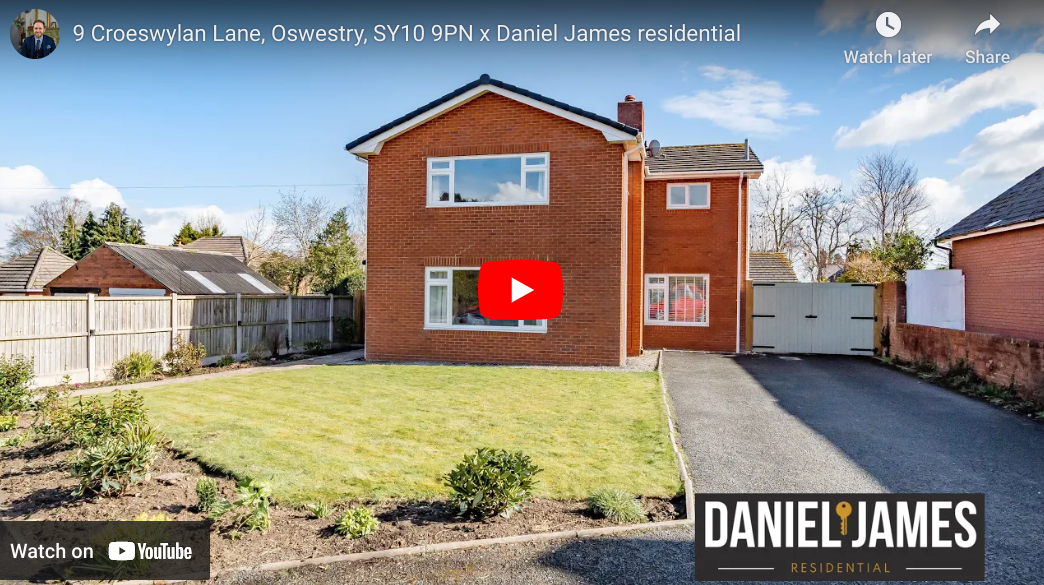 9 Croeswylan Lane, Oswestry, SY10 9PN Daniel James Residential
